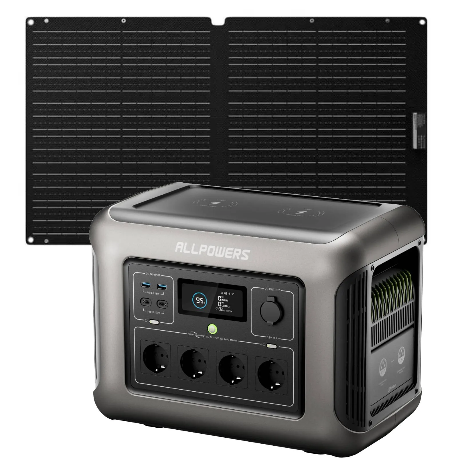 Przenośna Stacja Zasilania 600W 299Wh Akumulator LiFePO4 ALLPOWERS R600 - Image 14