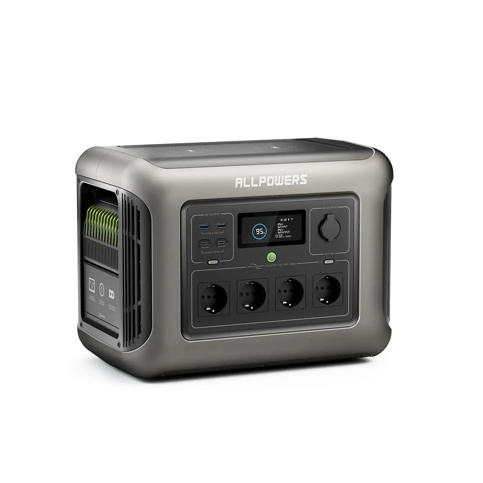 Stacja Zasilania 1800W 1152Wh Akumulator LiFePO4 ALLPOWERS R1500 - Image 3