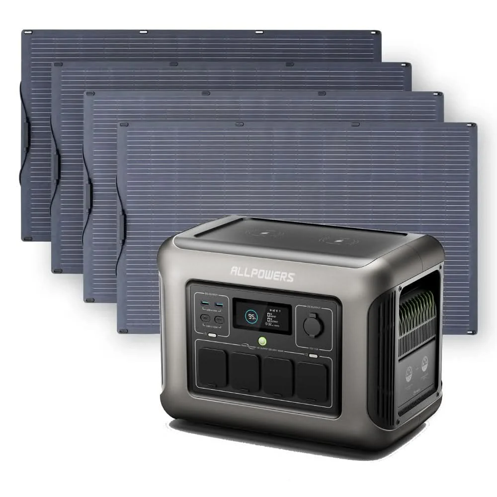ALLPOWERS Zestaw Generatora Słonecznego 1600W(R1500 LITE +SF200） - Image 11