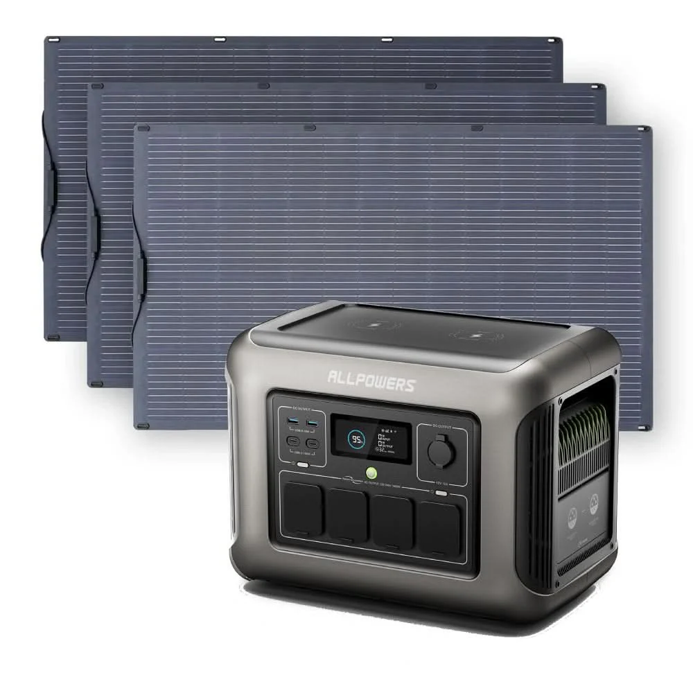 ALLPOWERS Zestaw Generatora Słonecznego 1600W(R1500 LITE +SF200） - Image 12