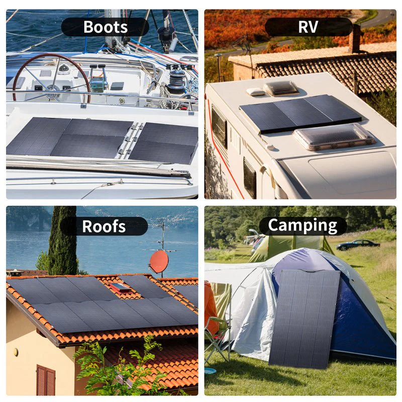 ALLPOWERS Zestaw Generatora Słonecznego 1500W (S1500 PLUS + SF200 200W Flexible Solar Panel) - Image 11