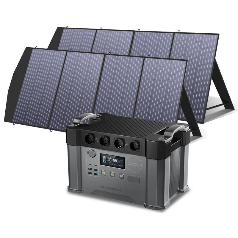 ALLPOWERS Zestaw Generatora Słonecznego 2400W (S2000 Pro+SE200 200W Panel Słoneczny) - Image 10