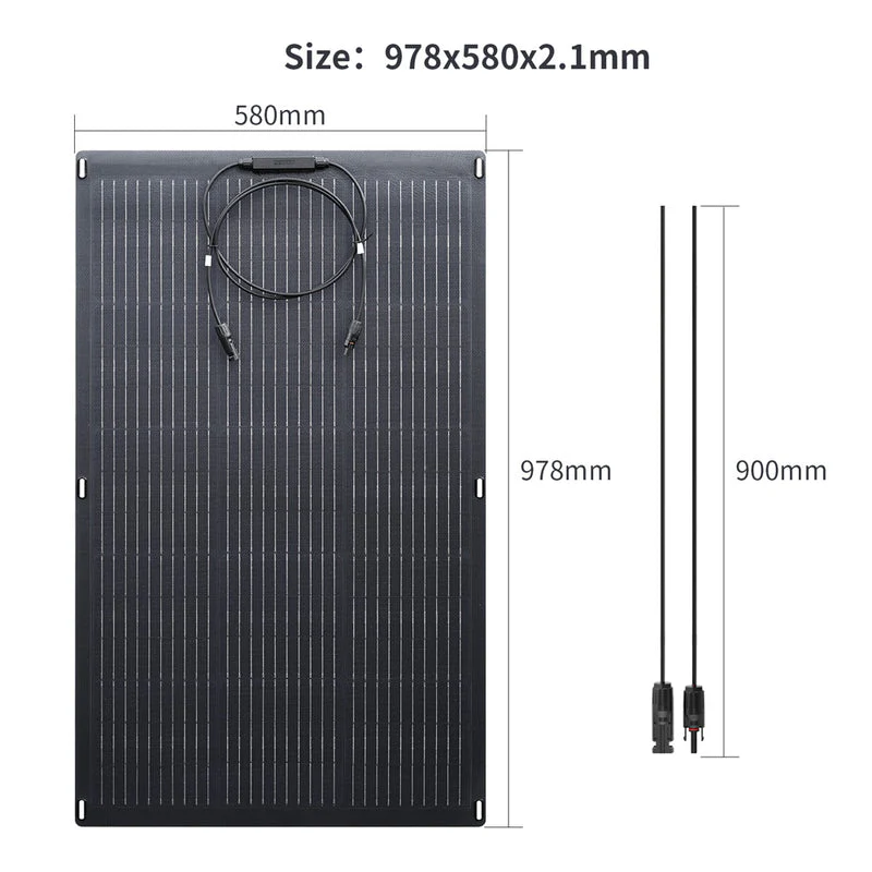 ALLPOWERS S700 Przenośna Stacja Zasilania 700W 604Wh (S700 + SF100 Flexible 100W Solar Panel) - Image 8