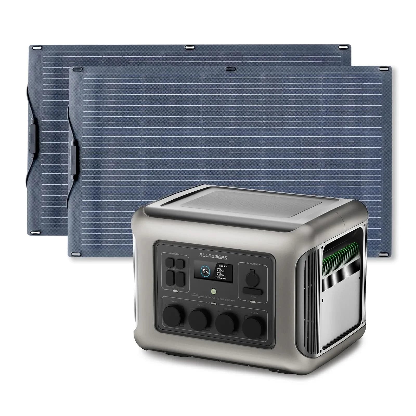 ALLPOWERS zestaw solarny 1800W (R1500+SF100 100W Panel Fotowoltaiczny)) - Image 11