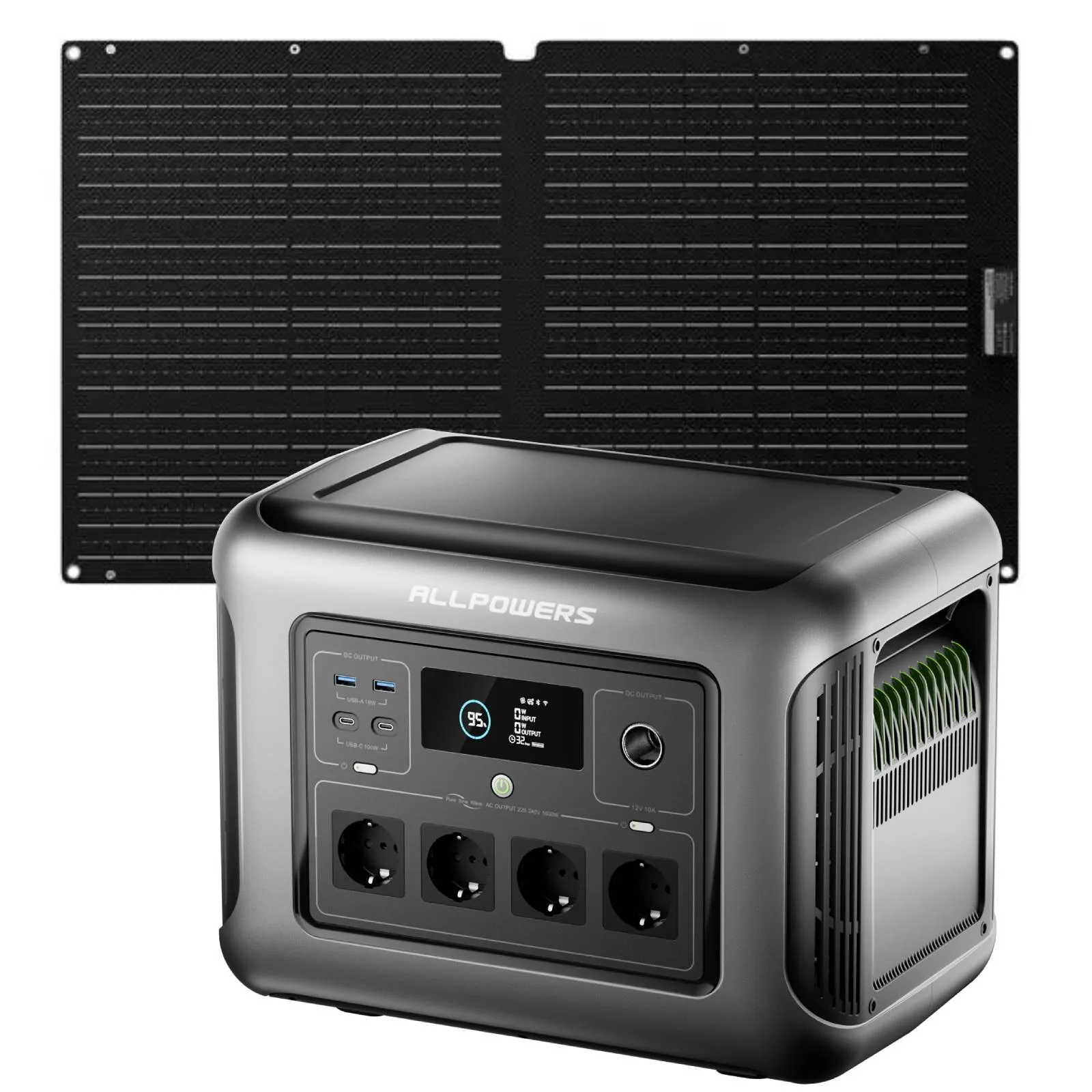 ALLPOWERS R1500 LITE Stacja Zasilania 1600W 1056Wh Akumulator LiFePO4 - Image 9